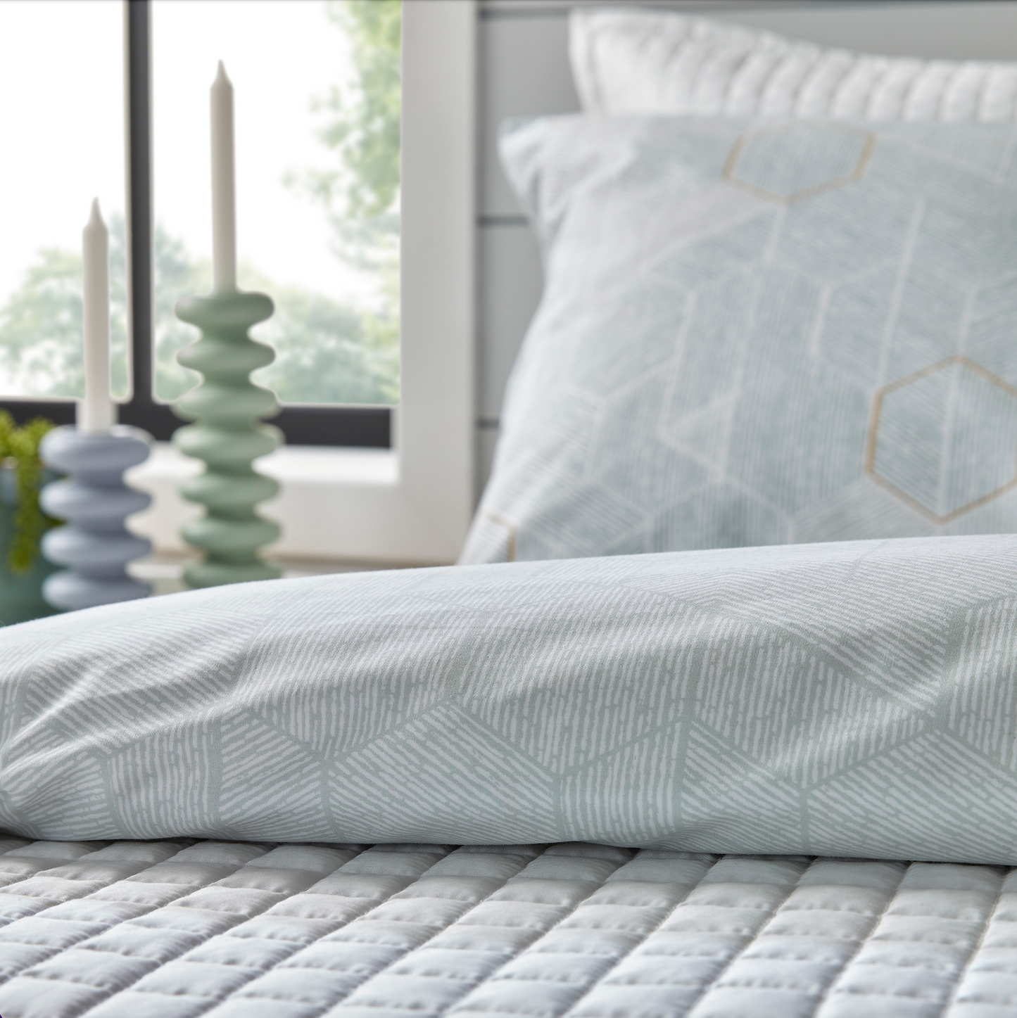 Christy Meeko Duvet Set Mint