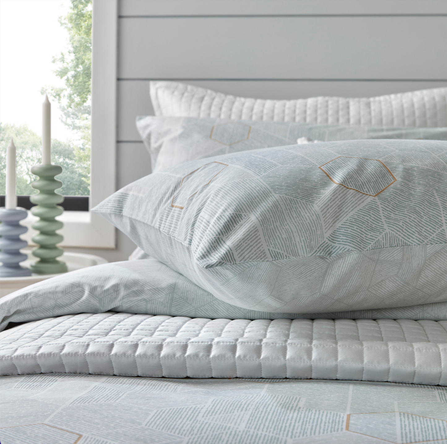 Christy Meeko Duvet Set Mint