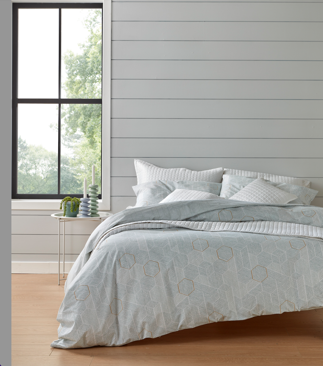Christy Meeko Duvet Set Mint
