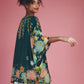 Trailing Wisteria Kimono Jacket - Ink