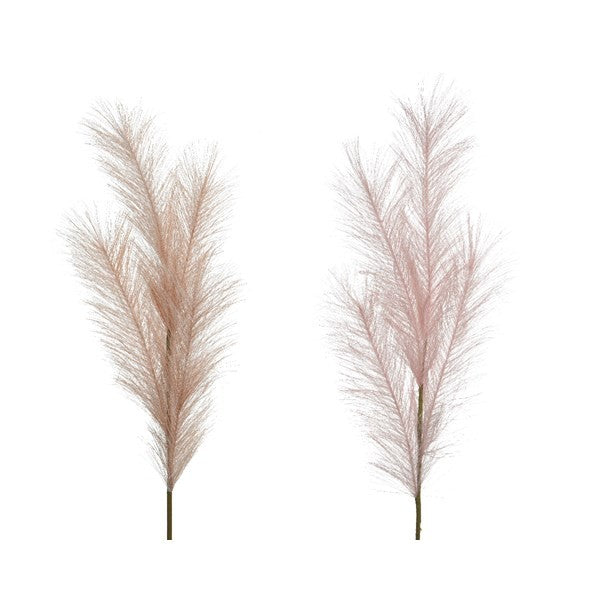 Assorted Pampas grass on stem polyester