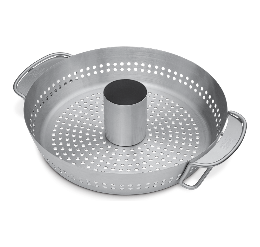 Poultry roaster Stainless steel fits Gourmet BBQ System