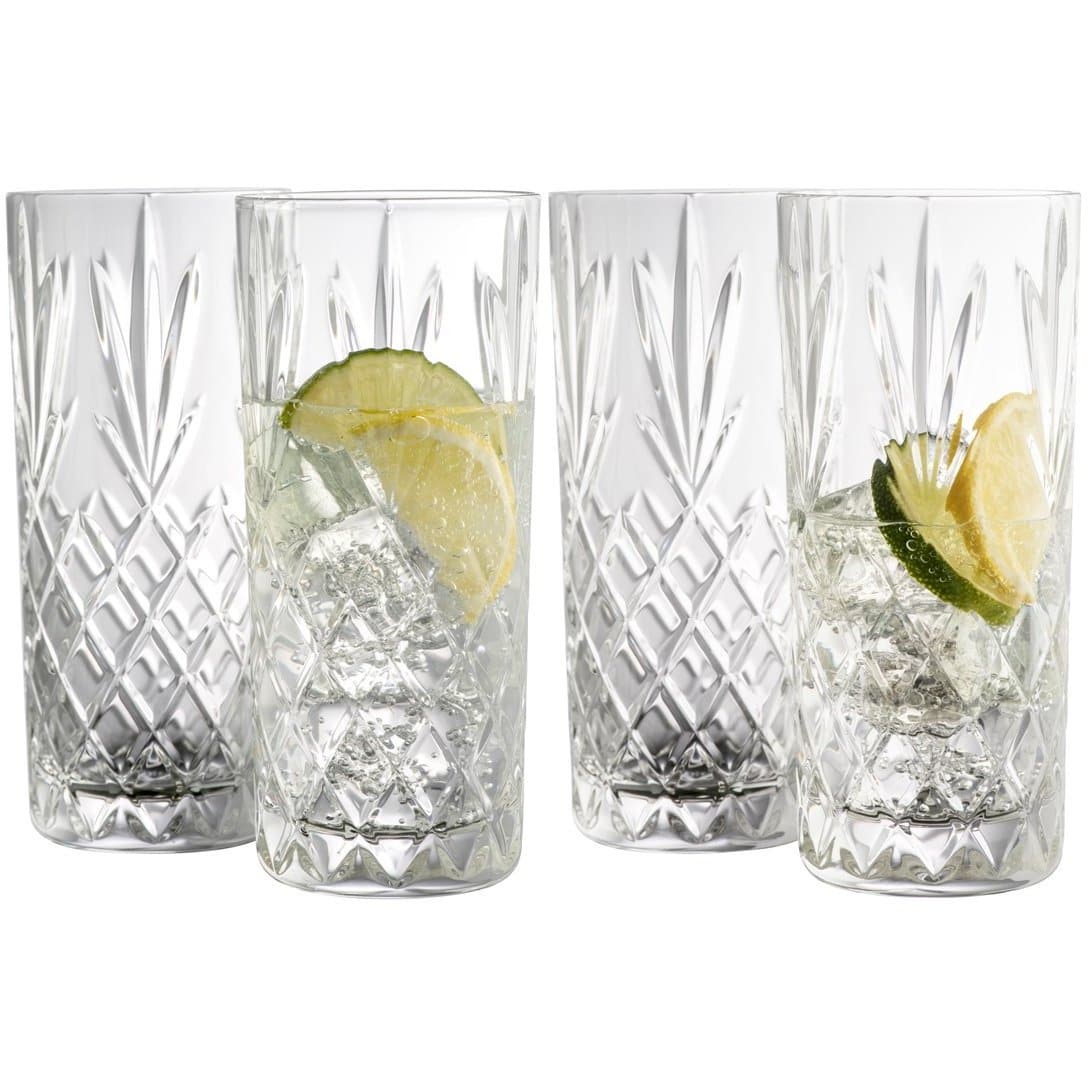 Galway Crystal Renmore Hi Ball set of 4