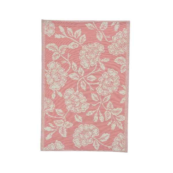 Outdoor Rug with Flower design