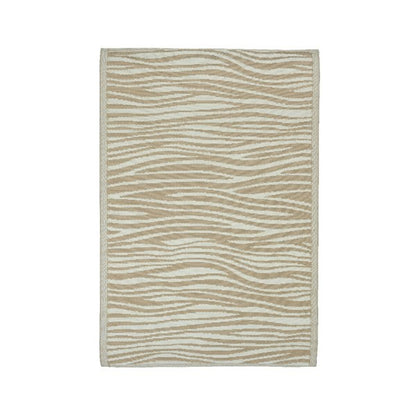 Rug zebra design outdoor