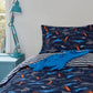 SEA MONSTERS CUSHION 60X20CM BLUE