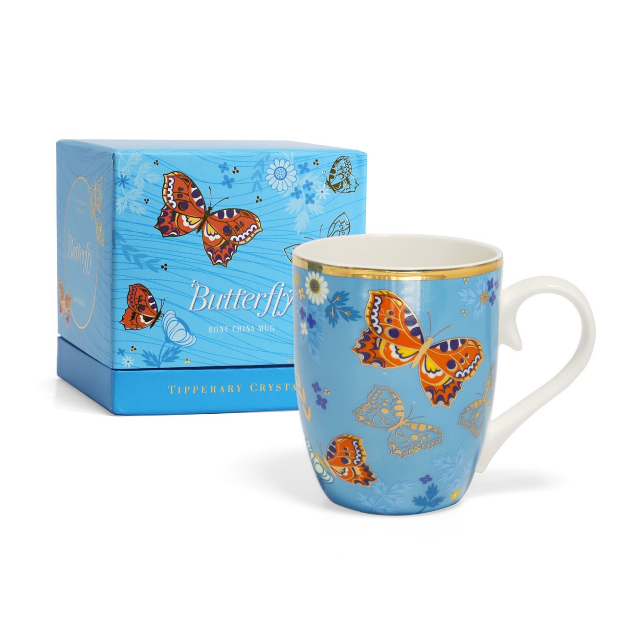 Single Butterfly Mug - The Small Tortoiseshell
