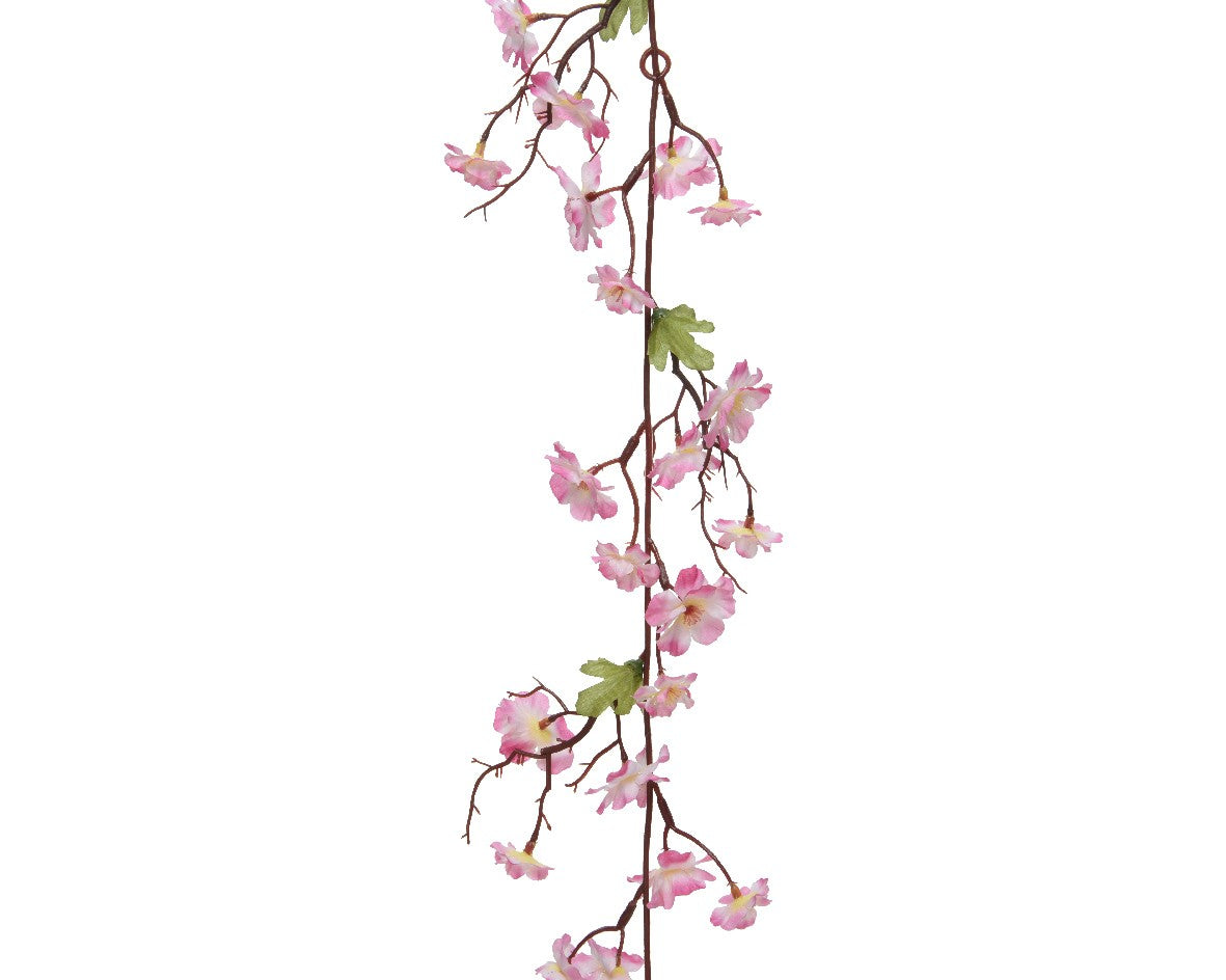 Soft Pink Blossom peach polyester 1.87M