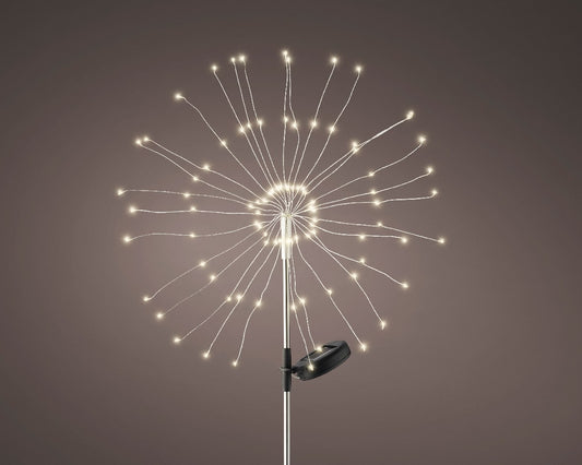 Solar Dandelion stake light wire steady H90cm-90L