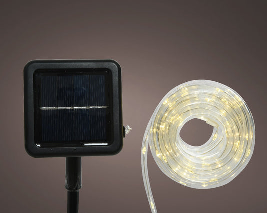 Solar rope light 8 function twinkle effect 2.45M 50L