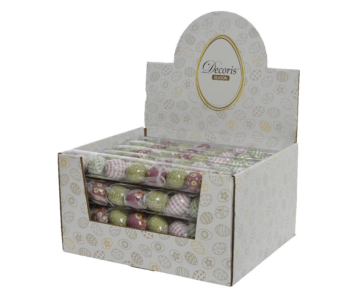 Tube of 8 Easter Eggs asstd colours