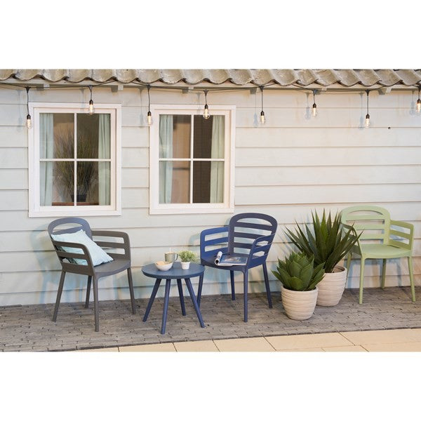 Petrol Blue Boston Bistro Set