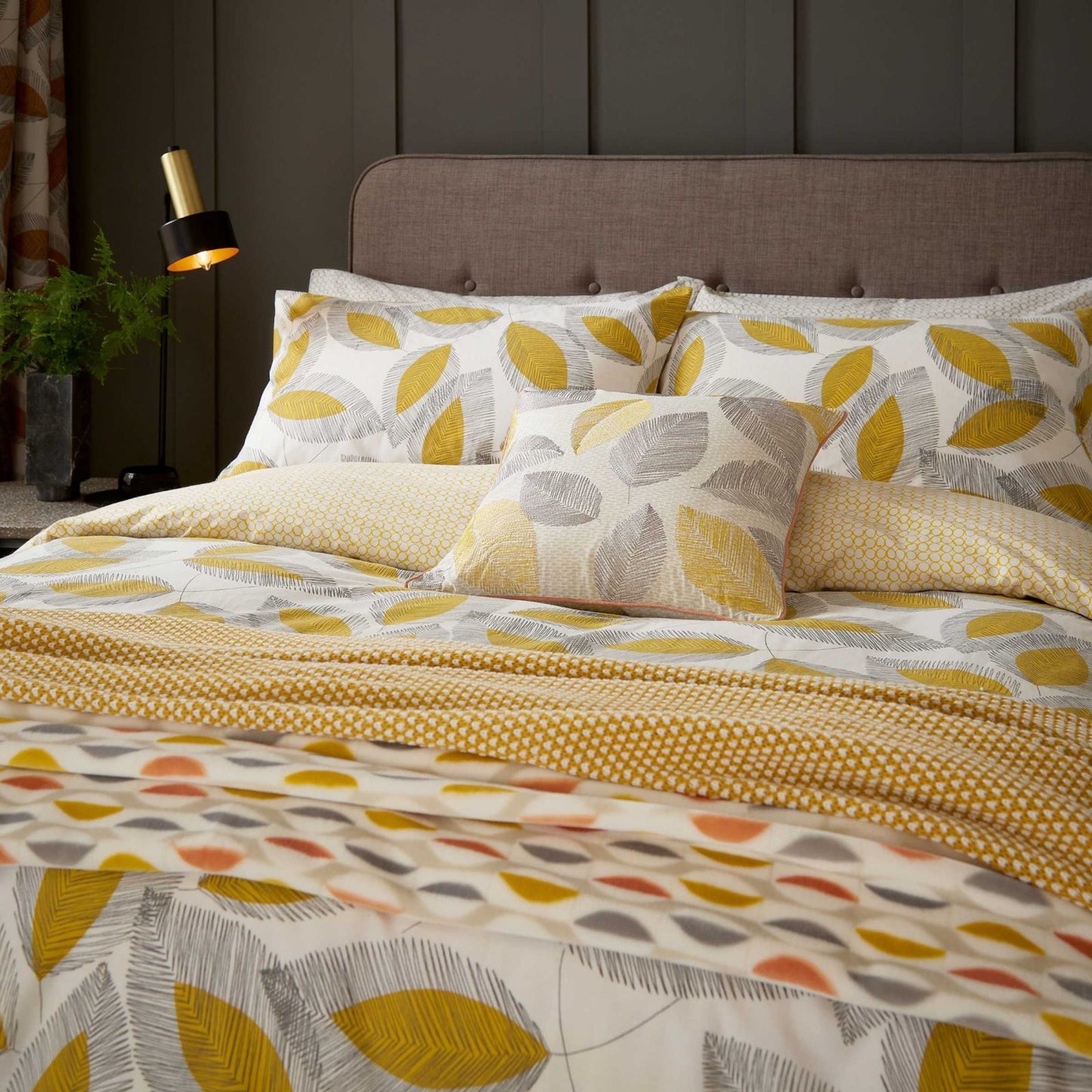 Helena Springfield Grove Duvet Cover Set, Cinnamon