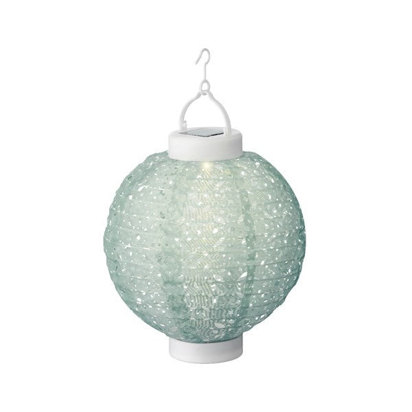 Solar round lantern nylon