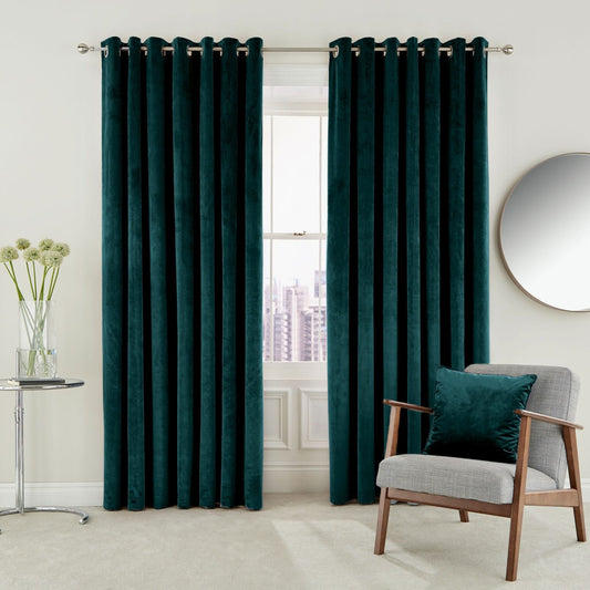 ESCALA LINED CURTAINS 90X90 (229X229CM)