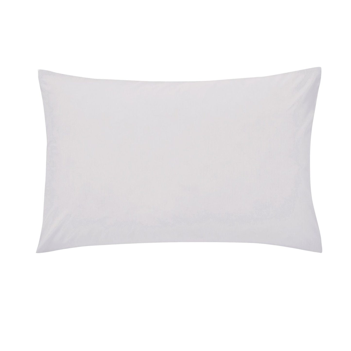 Helena Springfield 50/50 Plain Dye Percale Housewife Pillowcase, Silver