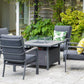 Milano Relaxer Firepit Set