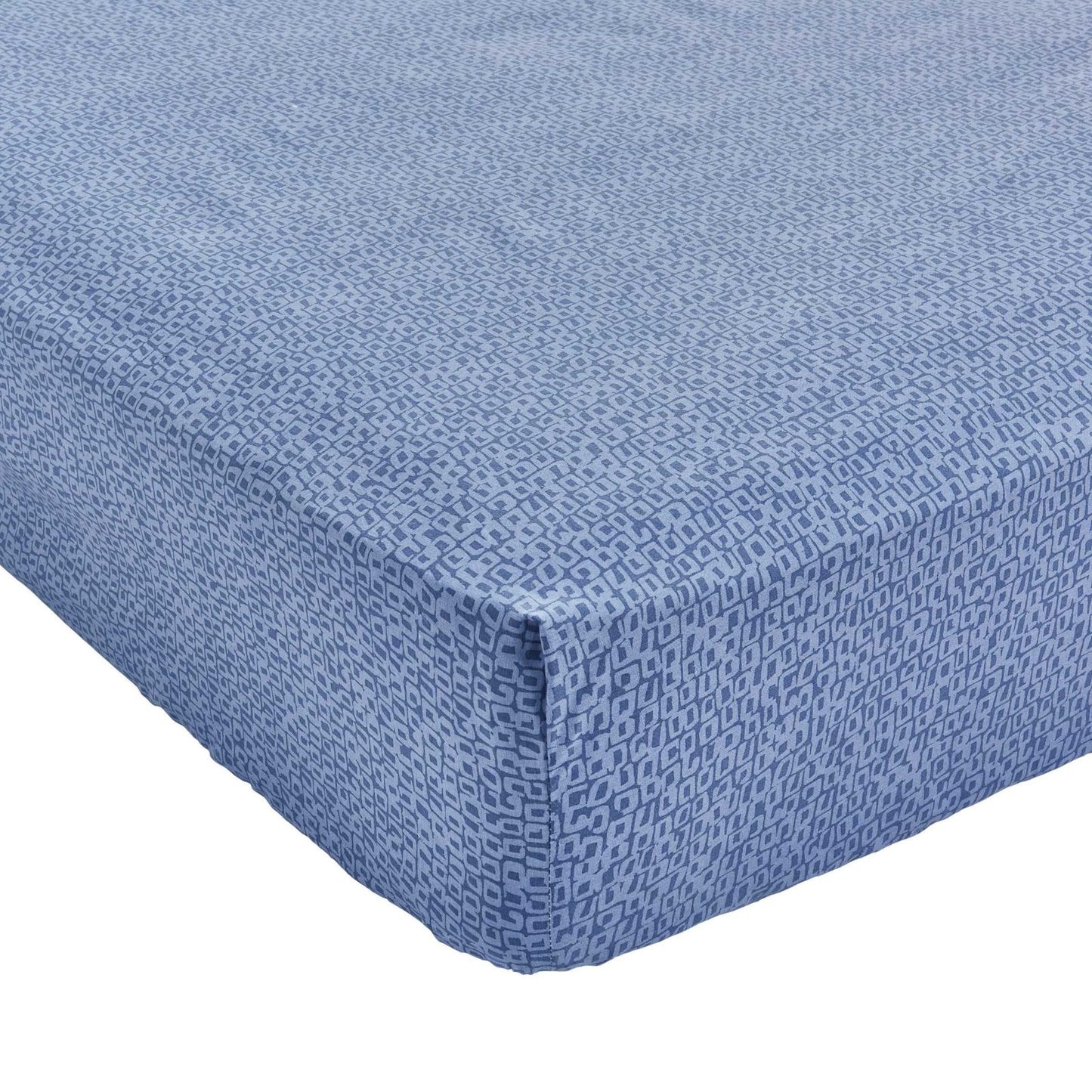 COSMOS/VIVA FITTED SHEET  NAVY