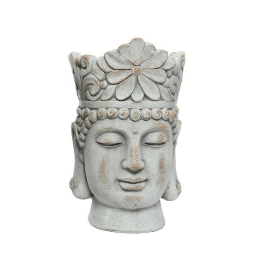Planter Buddha Design with dot in forehead H36cm