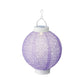 Solar round lantern nylon