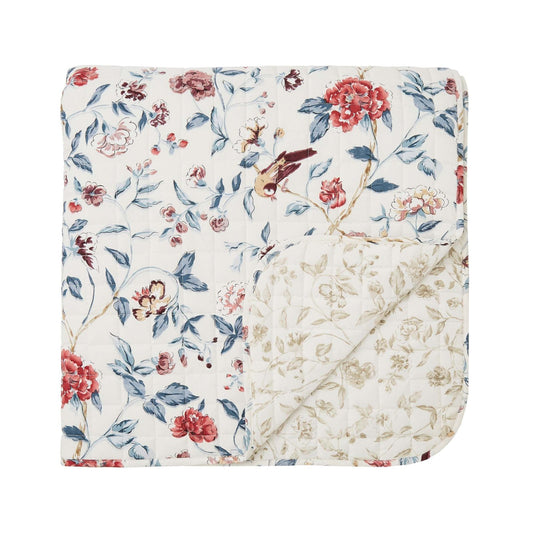 SISSINGHURST THROW ONE SIZE - RUBY