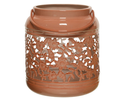 Tealightholder iron H13cm